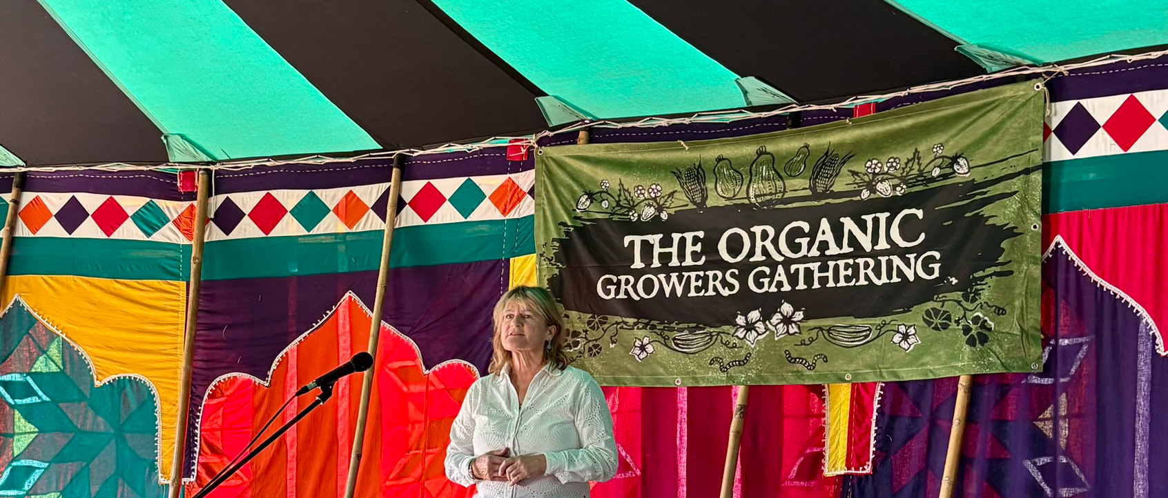 Speaker delivers talk on Agrohomeopathy at Organic Growers Gathering